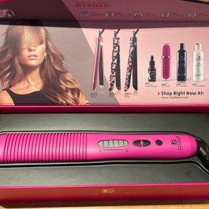 ROYALE GENIUS MULTI PURPOSE CERAMIC HAIR BRUSH- PINK - BRAND NEW- SALE!